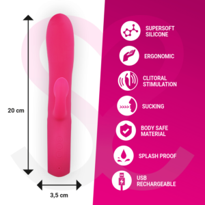 Moressa-Dustin Suzione Clitoride e Vibrazione Forte, Silicone 14 Moressa-Dustin Suzione Clitoride e Vibrazione Forte, Silicone · Vibratori (imaginea 6)