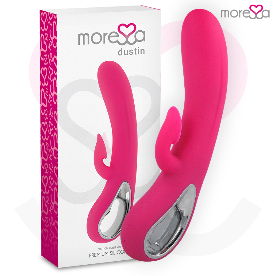 Moressa-Dustin Suzione Clitoride e Vibrazione Forte, Silicone 1 Moressa-Dustin Suzione Clitoride e Vibrazione Forte, Silicone · Vibratori