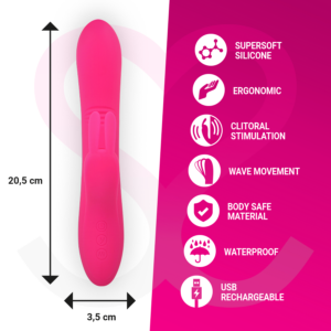 Moressa-Ethan Vibrator Premium in Silicone, Ricaricabile · Vibratori (immagine 4)