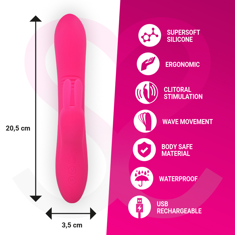 Moressa-Ethan Vibrator Premium in Silicone, Ricaricabile · Vibratori (immagine 4)