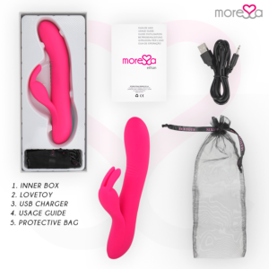 Moressa-Ethan Vibrator Premium in Silicone, Ricaricabile · Vibratori (immagine 6)