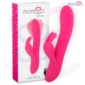 Moressa-Ethan Vibrator Premium in Silicone, Ricaricabile