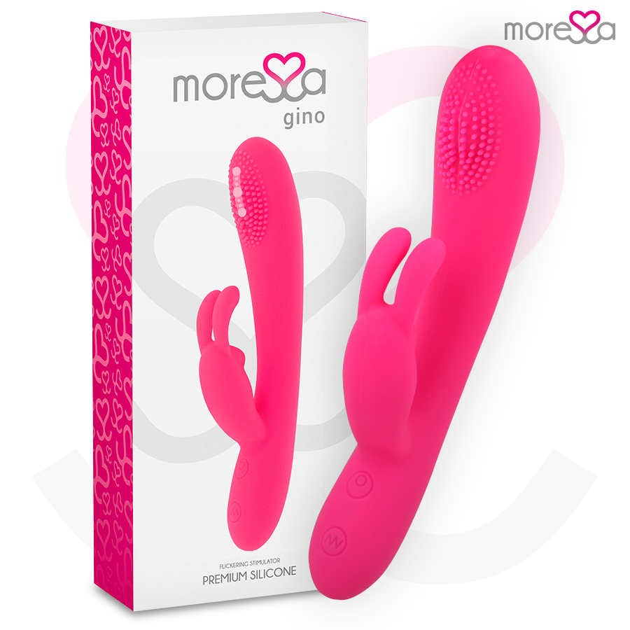 Moressa-Gino Premium Silicone-7 velocità Vibratore Ricaricabile