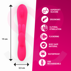 Moressa-Gino Premium Silicone-7 velocità Vibratore Ricaricabile · Vibratori (imaginea 5)