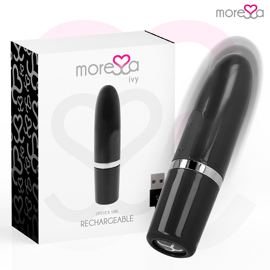 Moressa-Ivy Vibratore Stimolatore Viaggio Silicone, 6 modalità