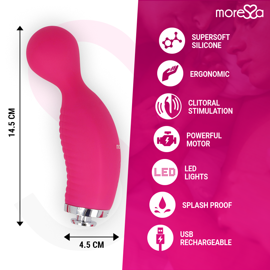Moressa-Kirk Duo Suzione + Massaggiatore Multi-performant Premium 4 Moressa-Kirk Duo Suzione + Massaggiatore Multi-performant Premium · Vibratori (imaginea 4)