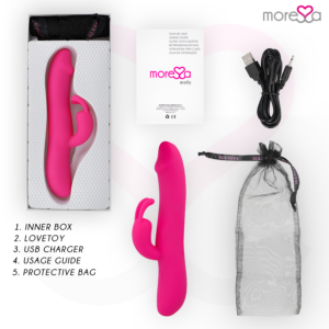 Moressa-Molly Premium Silicone Ricaricabile-7 velocità, Ricaricabile · Vibratori (imaginea 5)