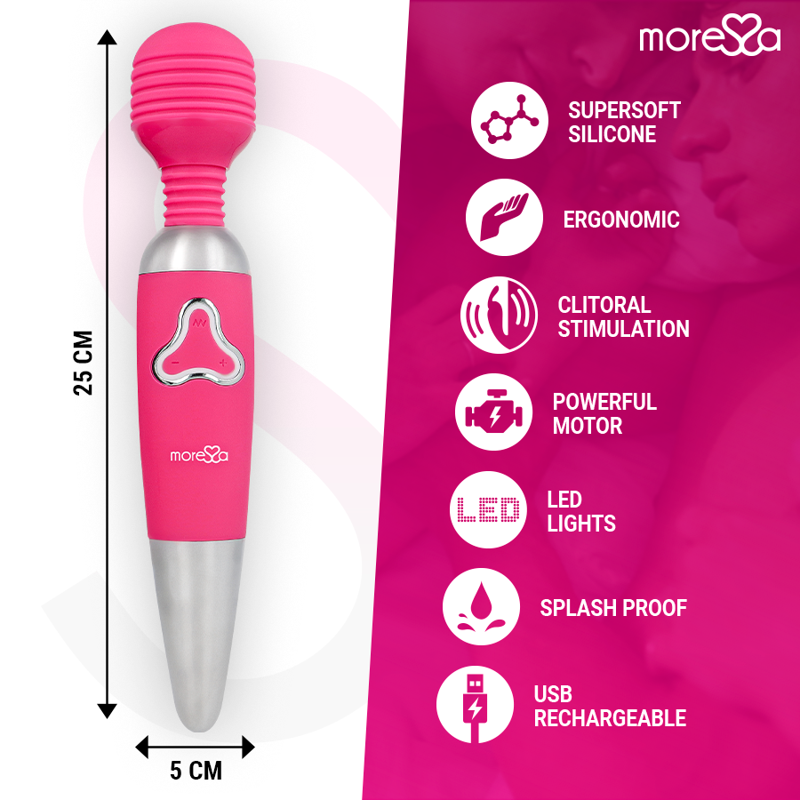 Moressa-Odilon Premium Silicone Ricaricabile-7 velocità, Ricaricabile · Vibratori (imaginea 4)