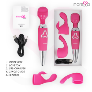 Moressa-Odilon Premium Silicone Ricaricabile-7 velocità, Ricaricabile · Vibratori (imaginea 6)