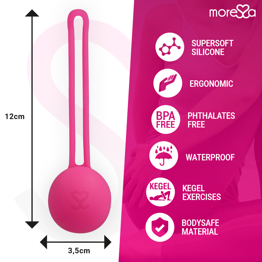 Moressa-Osian One Palla Vaginale di Silicone, Rotazione 48 Moressa-Osian One Palla Vaginale di Silicone, Rotazione · Giocattoli anali (imaginea 2)