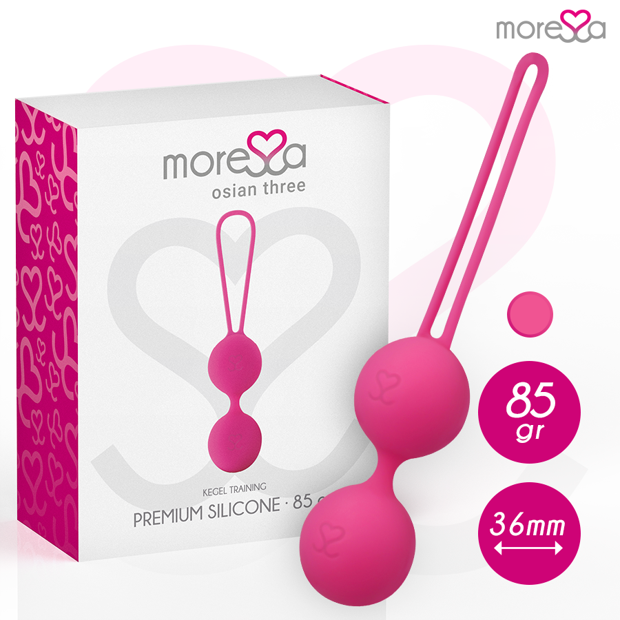 Moressa-Osian Three Palline vaginali Silicone, Rotazione, Silenzioso · Giocattoli anali (imaginea 2)