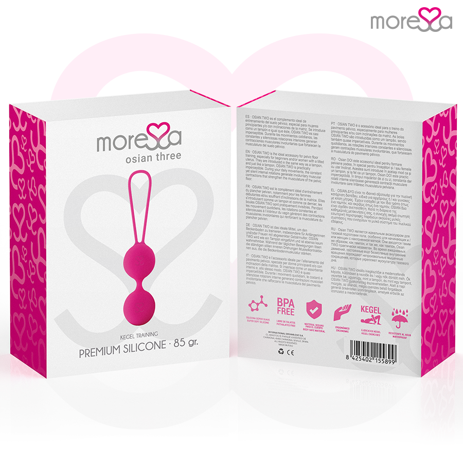 Moressa-Osian Three Palline vaginali Silicone, Rotazione, Silenzioso · Giocattoli anali (imaginea 8)