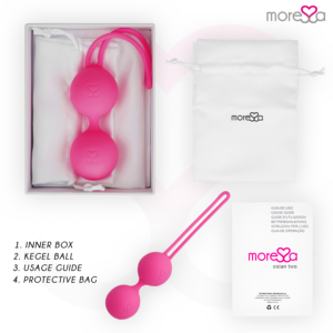 Moressa-Osian Two Palline vaginali Silicone, Rotazione, Silenzioso 44 Moressa-Osian Two Palline vaginali Silicone, Rotazione, Silenzioso · Giocattoli anali (imaginea 6)
