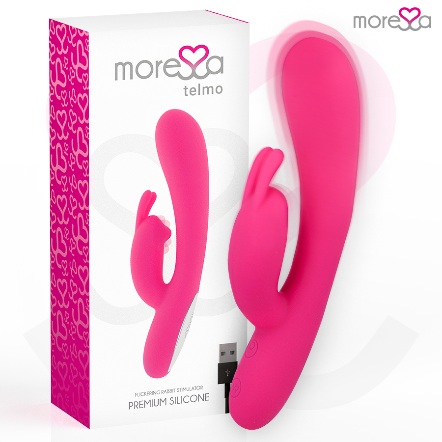 Moressa-Telmo Premium Silicone Ricaricabile-7 velocità, Ricaricabile