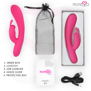 Moressa-Telmo Premium Silicone Ricaricabile-7 velocità, Ricaricabile · Vibratori (imaginea 6)