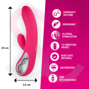 Moressa-Troy Premium in Silicone Medical Ricaricabile-12 velocità 12 Moressa-Troy Premium in Silicone Medical Ricaricabile-12 velocità · Vibratori (imaginea 4)