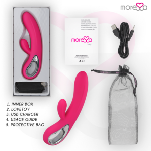 Moressa-Troy Premium in Silicone Medical Ricaricabile-12 velocità 14 Moressa-Troy Premium in Silicone Medical Ricaricabile-12 velocità · Vibratori (imaginea 6)