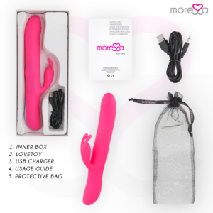 Moressa-Warren Premium Silicone-3 velocità Ricaricabile 16 Moressa-Warren Premium Silicone-3 velocità Ricaricabile · Vibratori (imaginea 7)