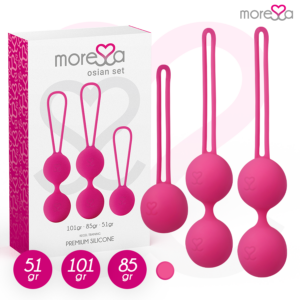Moressa-Osian Set Premium in Silicone Rosa (osian One - 51 G | 16 Moressa-Osian Set Premium in Silicone Rosa (osian One - 51 G | · Giocattoli anali (imaginea 8)
