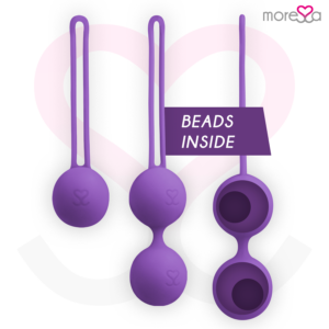 Moressa-Osian Set Palline vaginali di Silicone, Rotazione