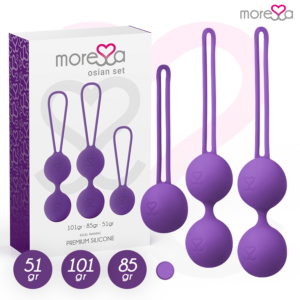 Moressa-Osian Set Palline vaginali di Silicone, Rotazione 24 Moressa-Osian Set Palline vaginali di Silicone, Rotazione · Giocattoli anali (immagine 8)