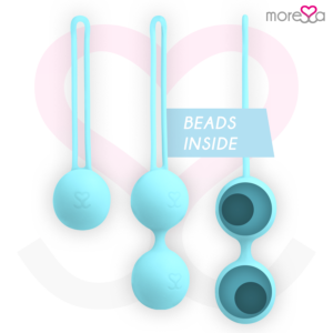 Moressa-Osian Set Palline vaginali di Silicone, Rotazione 25 Moressa-Osian Set Palline vaginali di Silicone, Rotazione · Giocattoli anali (immagine 9)