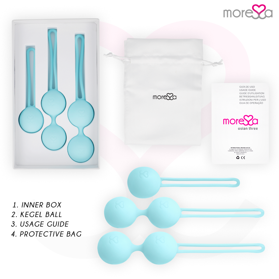 Moressa-Osian Set Palline vaginali di Silicone, Rotazione 13 Moressa-Osian Set Palline vaginali di Silicone, Rotazione · Giocattoli anali (immagine 13)