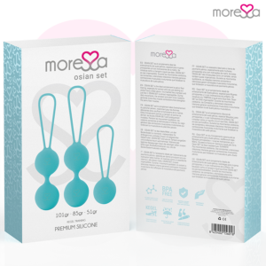 Moressa-Osian Set Palline vaginali di Silicone, Rotazione 31 Moressa-Osian Set Palline vaginali di Silicone, Rotazione · Giocattoli anali (immagine 15)