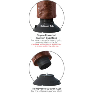 King Cock-Vibrator Realist Marrone 20,3 cm — PIPEDREAMS · Vibratori (imaginea 4)