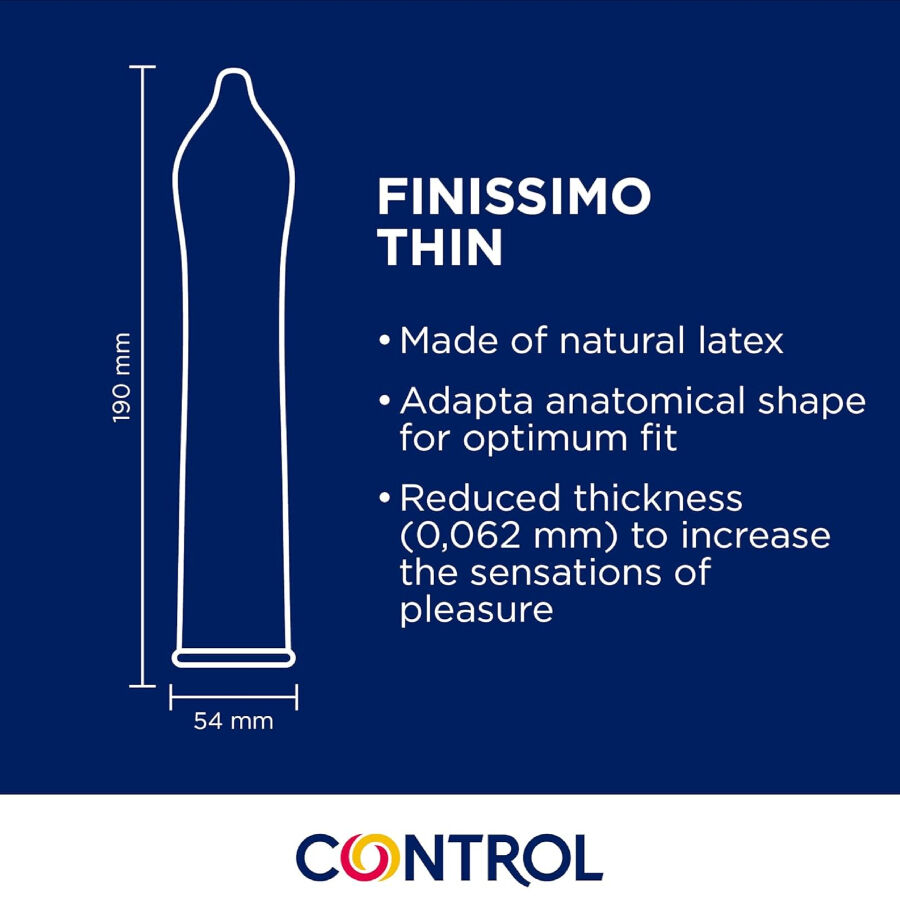 Control Condoms-Adatta Senso Finissimo Preservativi 144 Pezzi · Preservativi (immagine 2)
