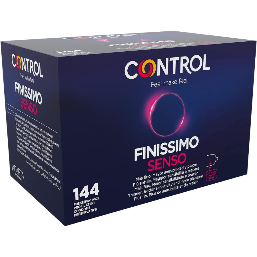 Control Condoms-Adatta Senso Finissimo Preservativi 144 Pezzi · Preservativi