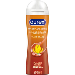 Durex Lubes-Gel Massaggio e Lubrificante Sensuale Ylang-Ylang-200 ml