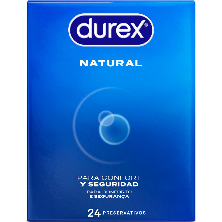 Durex Condoms-Preservativi Naturali 24 Pezzi-Latex · Preservativi