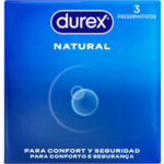 Durex Condoms-Natural Comfort Preservativi 3 Pezzi-Lattice · Preservativi