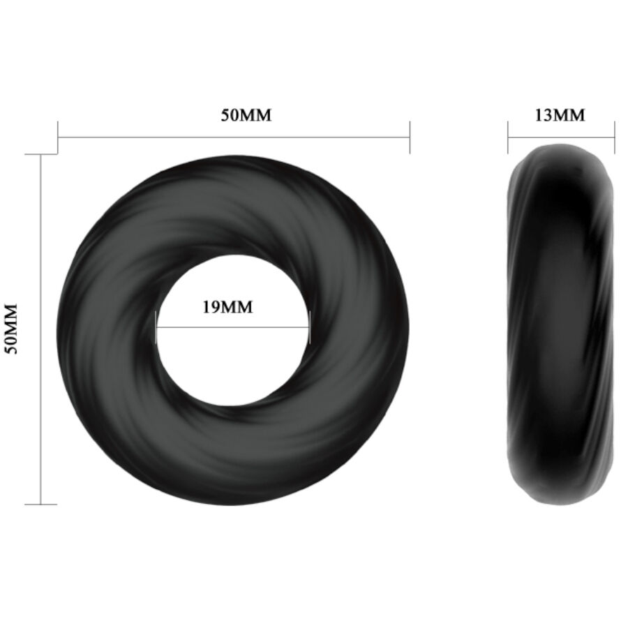 Crazy Bull-Anello a spirale Silicone-Waterproof 4 Crazy Bull-Anello a spirale Silicone-Waterproof · Anelli & Guaine per pene (immagine 4)