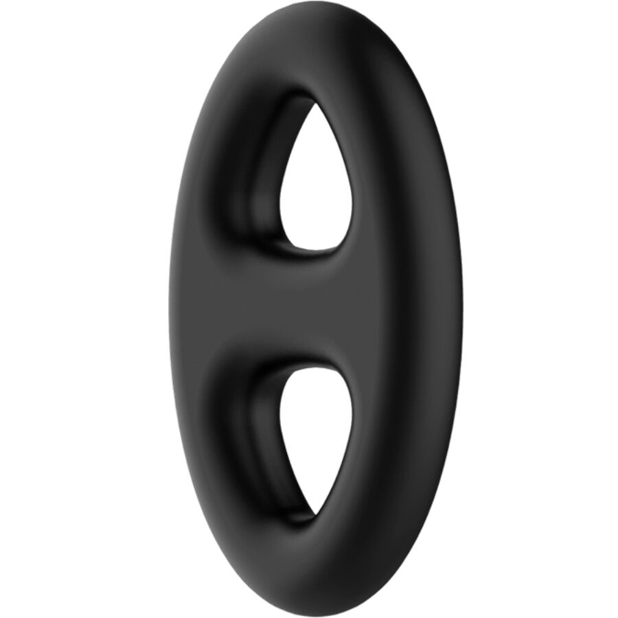 Crazy Bull-Doppio anello ovale Silicone-Waterproof 3 Crazy Bull-Doppio anello ovale Silicone-Waterproof · Anelli & Guaine per pene (imaginea 3)
