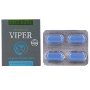Cobeco Pharma-Viper for Men 4 Tabs · Afrodisiace Barbati