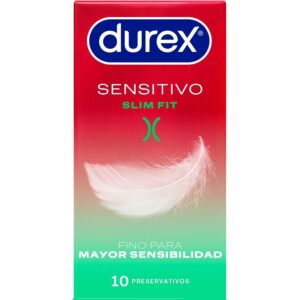 Durex Condoms-Sensitivo Slim Fit 10 Pezzi-Latex 3 Durex Condoms-Sensitivo Slim Fit 10 Pezzi-Latex · Preservativi
