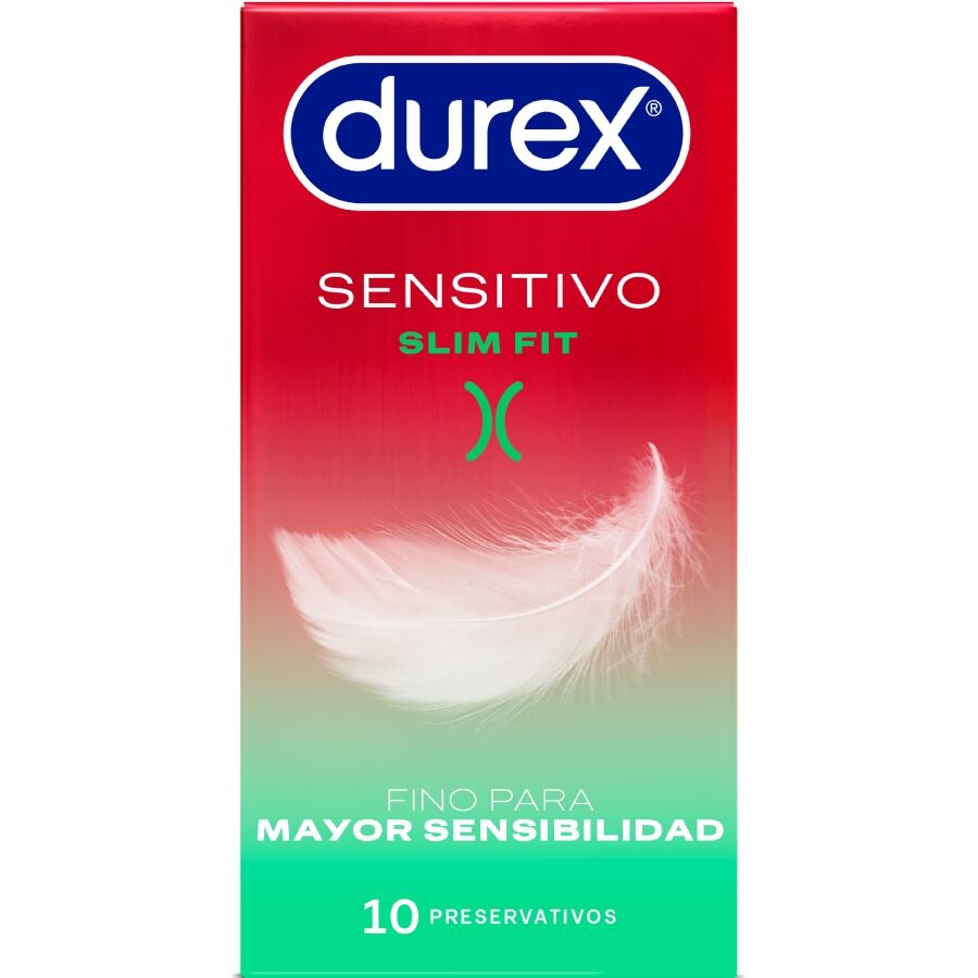 Durex Condoms-Sensitivo Slim Fit 10 Pezzi-Latex 1 Durex Condoms-Sensitivo Slim Fit 10 Pezzi-Latex · Preservativi