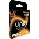 Uniq-Classico preservativi senza lattice 3 Pezzi · Preservativi