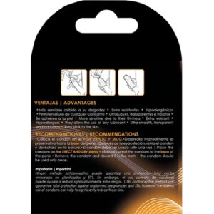 Uniq-Classic Prezervative fără Latex 3 Bucăți · Prezervative (imaginea 2)