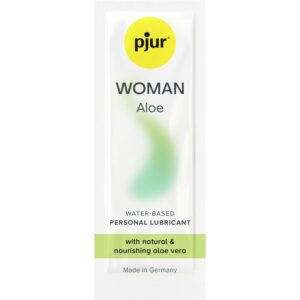 Pjur-Woman Aloe Lubrificante a base d'acqua 2 ml · Lubrificanti