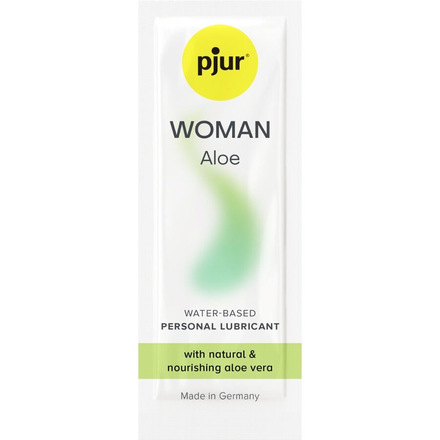 Pjur-Woman Aloe Lubrificante a base d'acqua 2 ml · Lubrificanti