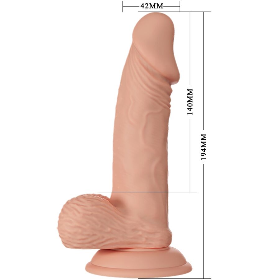 Baile Dildos-Beautiful Encounter Zebulon Dildo Realistico Flessibile 3 Baile Dildos-Beautiful Encounter Zebulon Dildo Realistico Flessibile · Dildo & Stimolatori (imaginea 3)