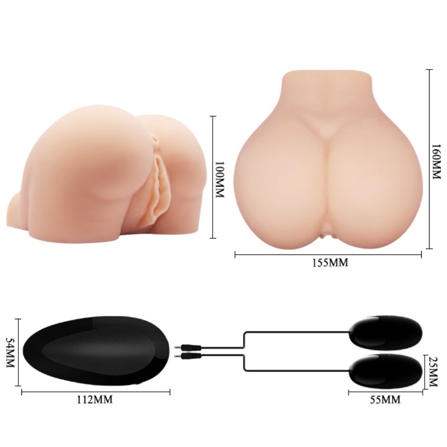 Crazy Bull-Vagina e Ano Realistico con Vibrazione Posizione 8-Telecomando 8 Crazy Bull-Vagina e Ano Realistico con Vibrazione Posizione 8-Telecomando · Masturbatori (immagine 8)