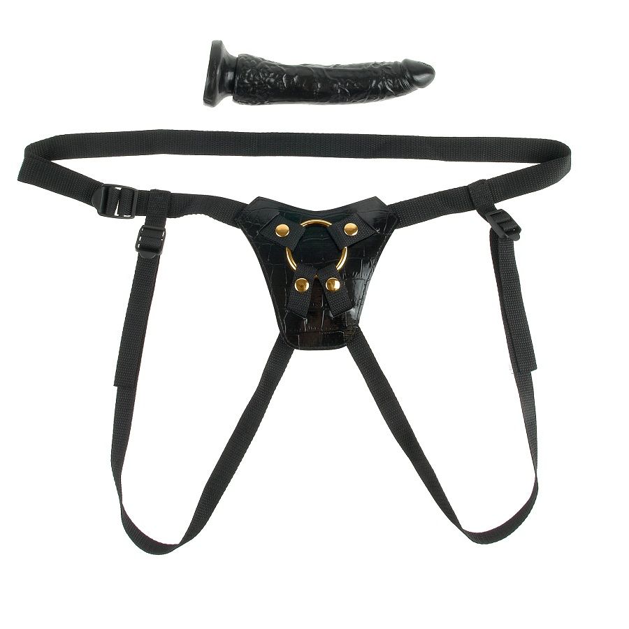 Fetish Fantasy Gold-Designer Strap-on-Ventosa — PIPEDREAMS · Strap-on & Imbracature (imaginea 9)