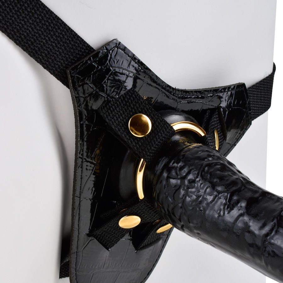 Fetish Fantasy Gold-Designer Strap-on-Ventosa — PIPEDREAMS · Strap-on & Imbracature (imaginea 5)