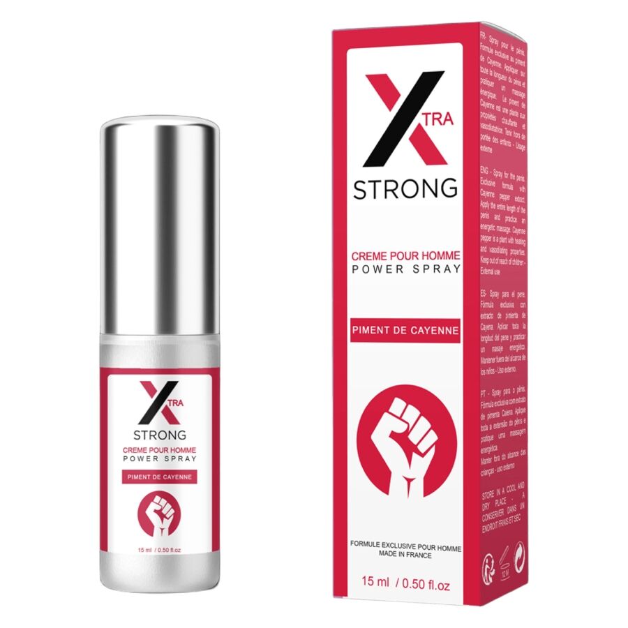 Ruf-X Strong Spray Forte per il Pene · Afrodisiaci uomo