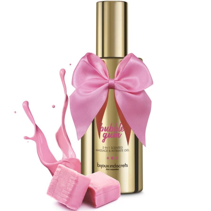 Bijoux Love Cosmetiques-Bubble Gum 2·IN·1 Gel Aromatico 2 Bijoux Love Cosmetiques-Bubble Gum 2·IN·1 Gel Aromatico — BIJOUX INDISCRETS · Lubrificanti (imaginea 2)