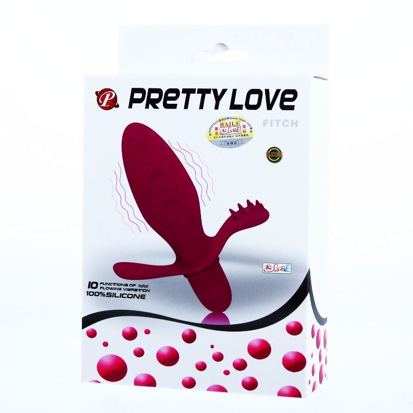 Anal Toys-Flirt Fitch Vibrator-Silicone, 10 velocità, Silenzio 2 Anal Toys-Flirt Fitch Vibrator-Silicone, 10 velocità, Silenzio — PRETTY LOVE · Vibratori (imaginea 2)
